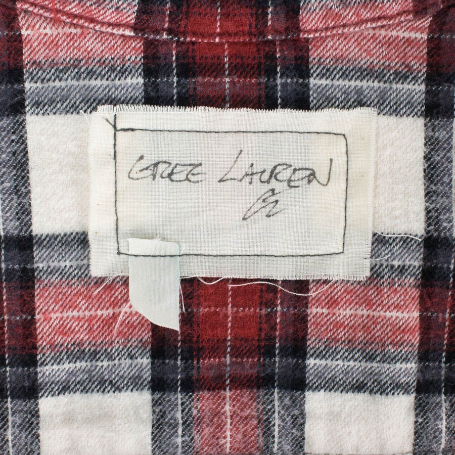 Beach Faded Mountaineer Flannel Studio Casual Shirt - Red