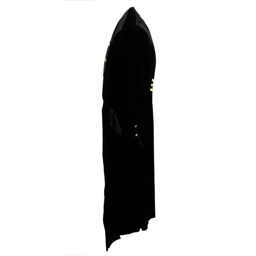 Velvet Officer Nomad Coat Jacket - Black