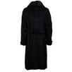 Caruso Alpaca And Mink Double Breasted Coat - Black
