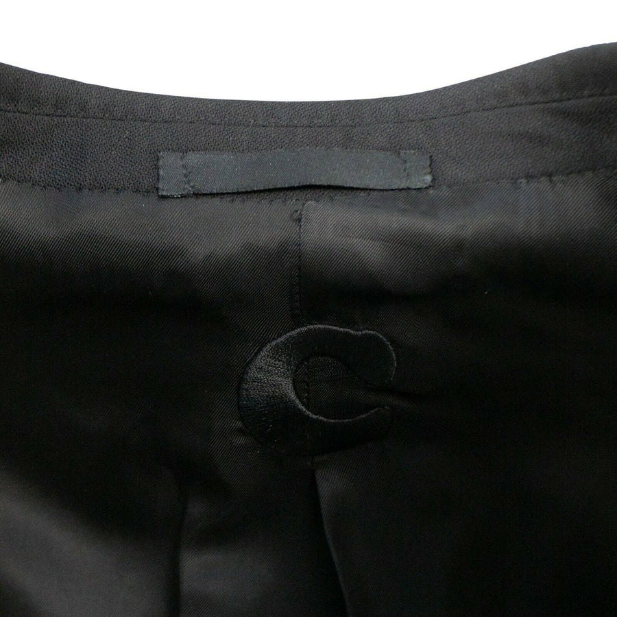 Drop 10 Double Breasted Wool Sport Coat - Black