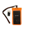 Plastic Waterproof Phone Case - Orange