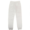 Cotton Front Logo Sweatpants - White