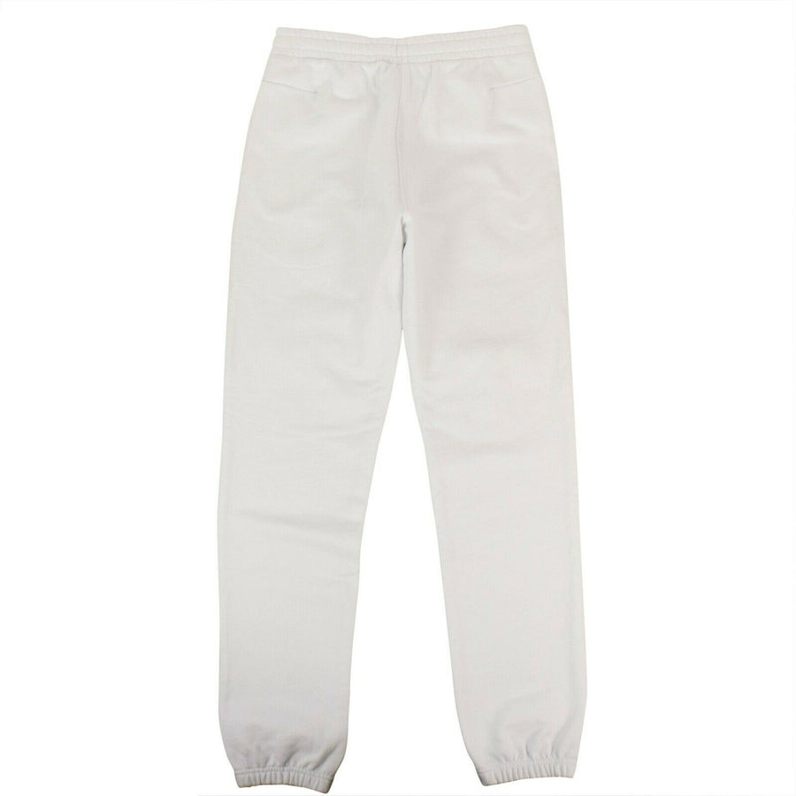 Cotton Front Logo Sweatpants - White