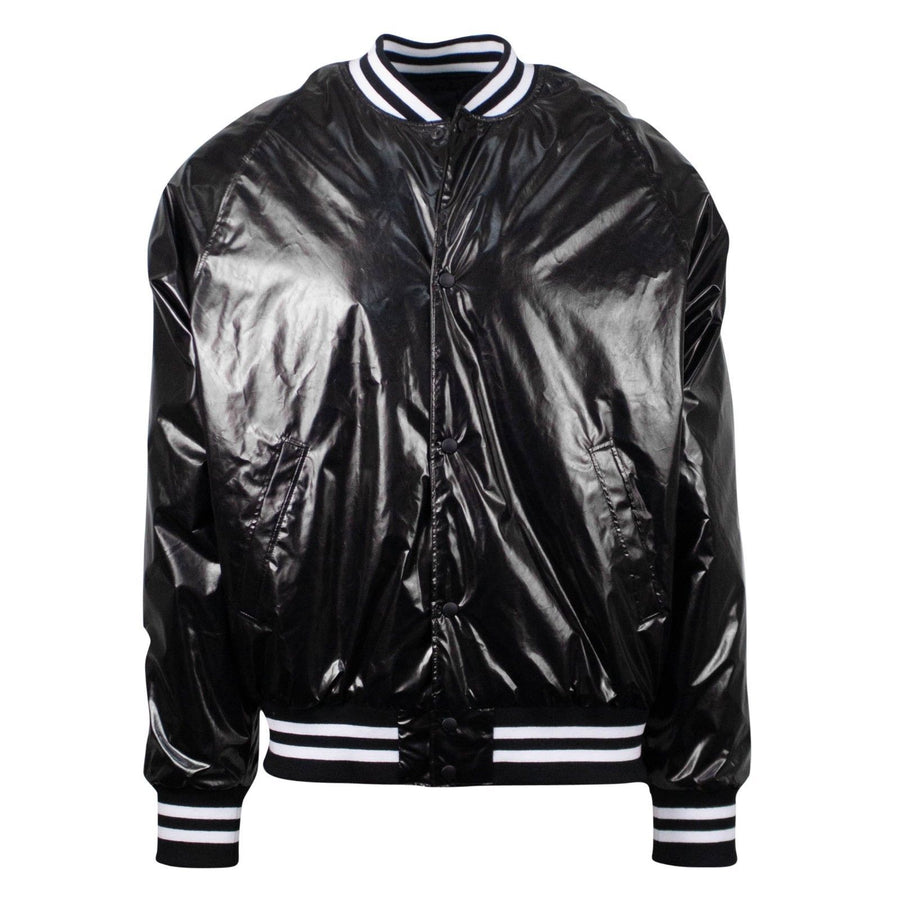 Metallica Zip-Up Bomber Jacket - Black