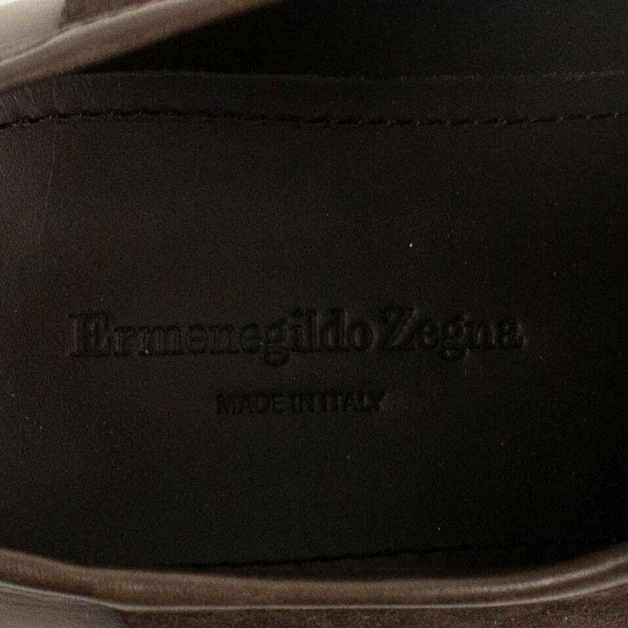 Leather Derby Shoes - Brown