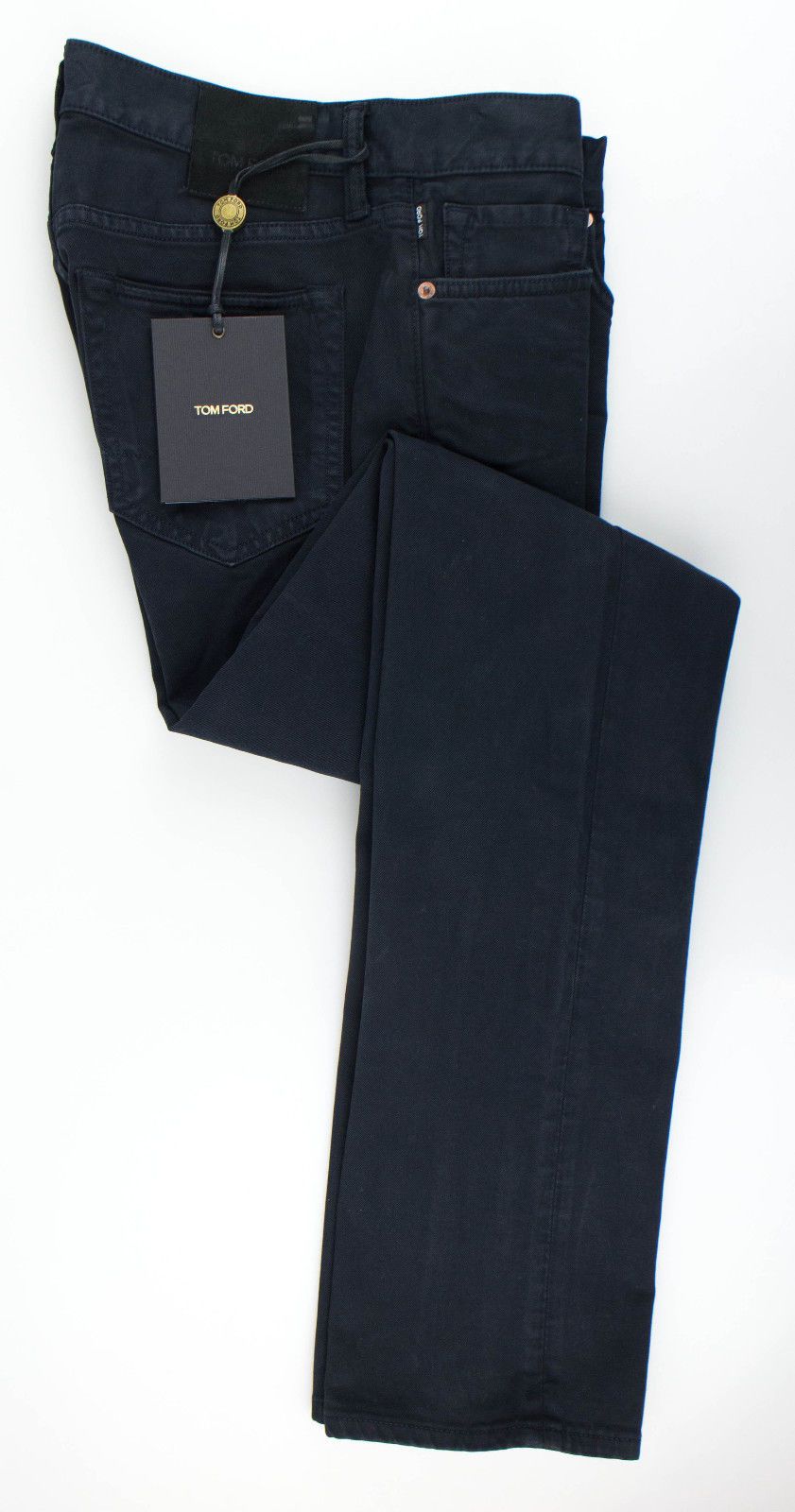 Denim Five Pocket Straight Leg TFD002 Jeans - Navy