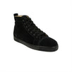 Men's Suede Orlato Hi-Top Sneakers - Black