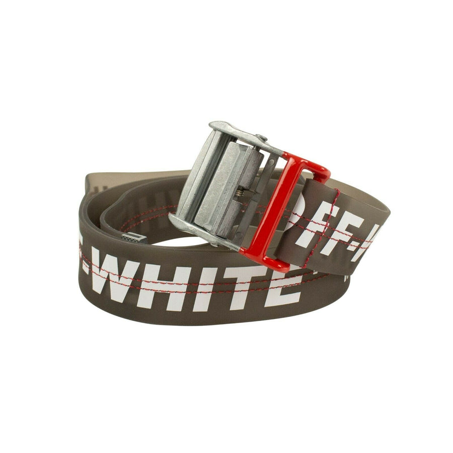 Rubber Logo Industrial Belt - Black