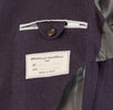 Cashmere Blend Double Breasted Sport Coat - Purple