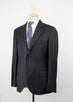 Plaid Wool 3/2 Button Sport Coat - Gray