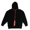 Reverse Fleece Bandana Hoodie - Black