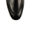Leather 'Gancini' Loafer Dress - Black