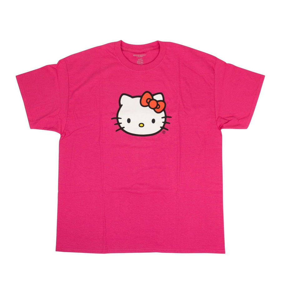 Cotton Hello Kitty 'ASSC' T-Shirt - Pink