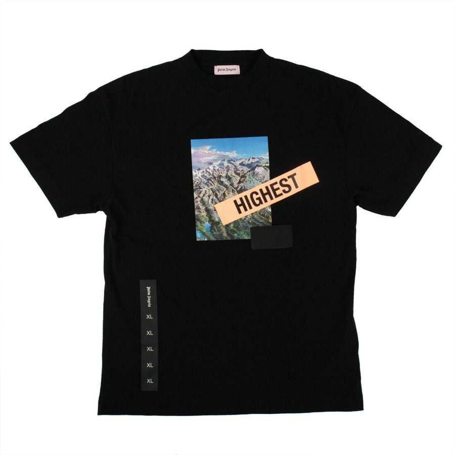 Cotton Yosemite Short Sleeve T-Shirt - Black