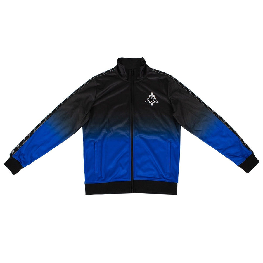 Kappa Gradient Jersey Track Jacket - Black / Blue