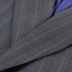 Drop 6 Multi Striped Wool Double-Breasted Suit - Heather Grey