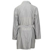 Cotton Blend Trench Coat - Gray