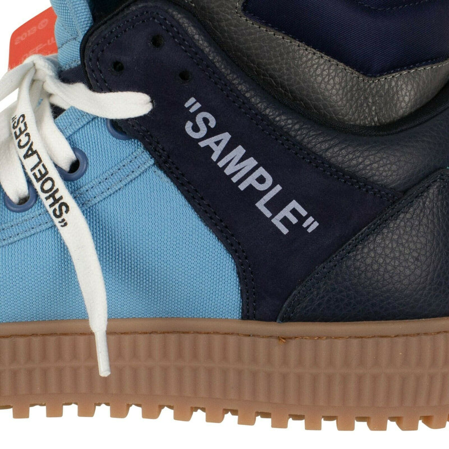'Off Court' High Top Sneakers - Blue