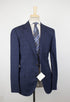 Plaid Wool Blend 3 Roll 2 Sport Coat - Blue