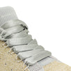 Knit Fabric Platform Sneakers - Gold / Silver