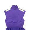 Mix Track Dress - Purple