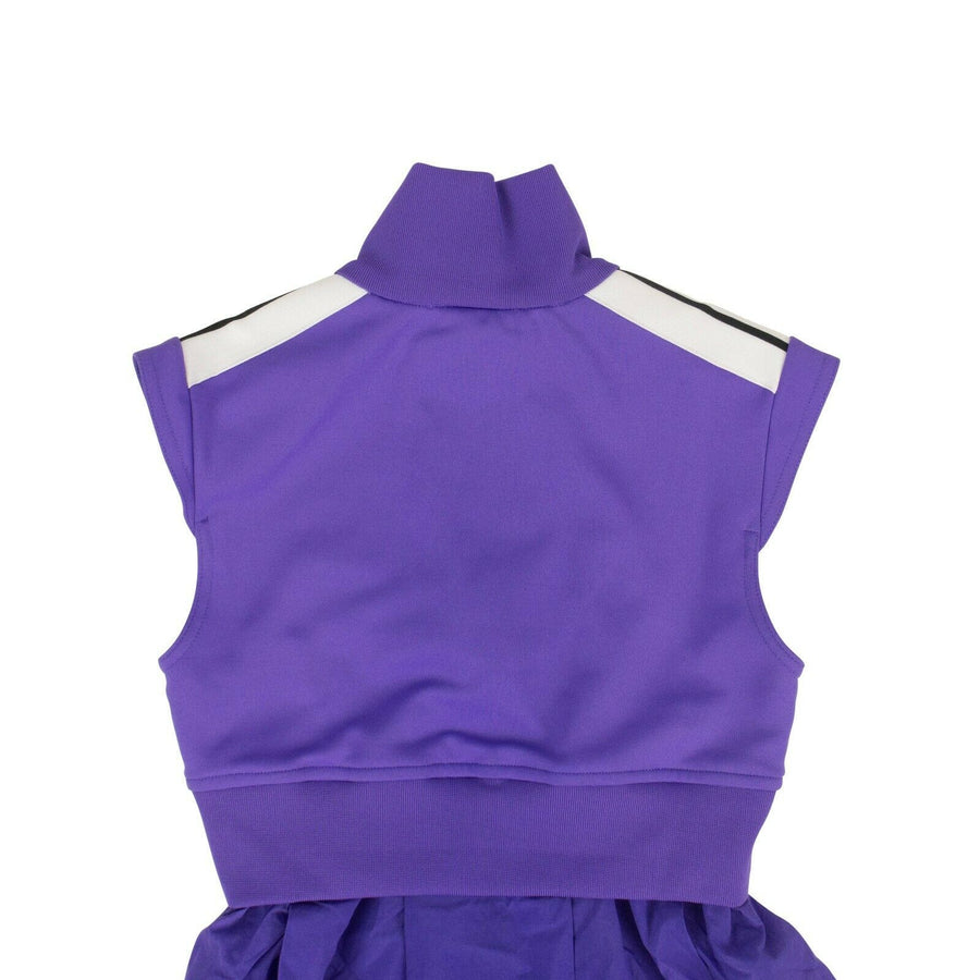 Mix Track Dress - Purple