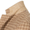Drop 8 Check Camel Hair 3 Roll 2 Button Sport Coat - Brown