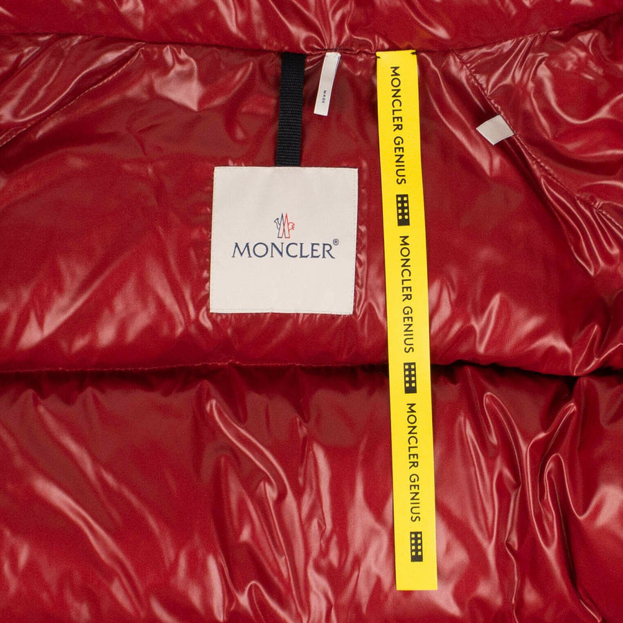 Chouette Down Filled Quilted Puffer Coat - Red