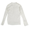 Linen Long Sleeve Tux Studio Shirt - White