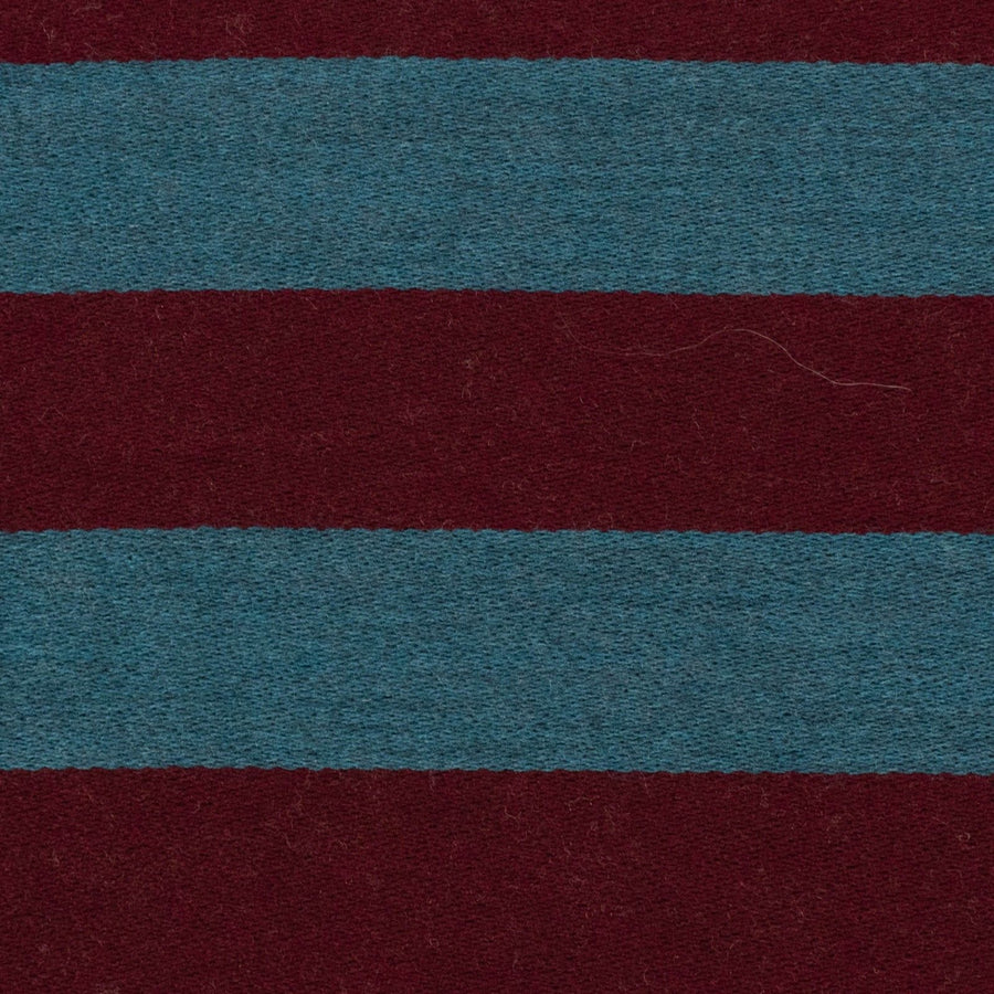 Blue And Burgundy/Animal Print Scarf