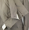 Herringbone Cotton Double Breasted Suit - Taupe Gray