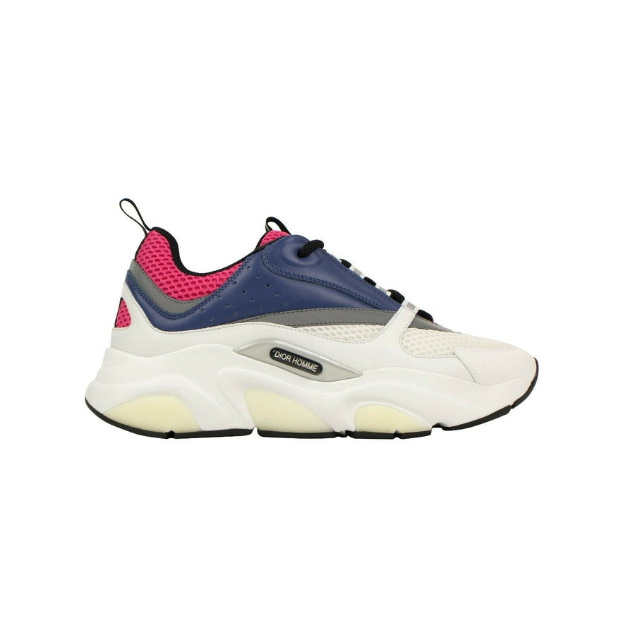 Technical Knit 'B22' Chunky Sneakers - White
