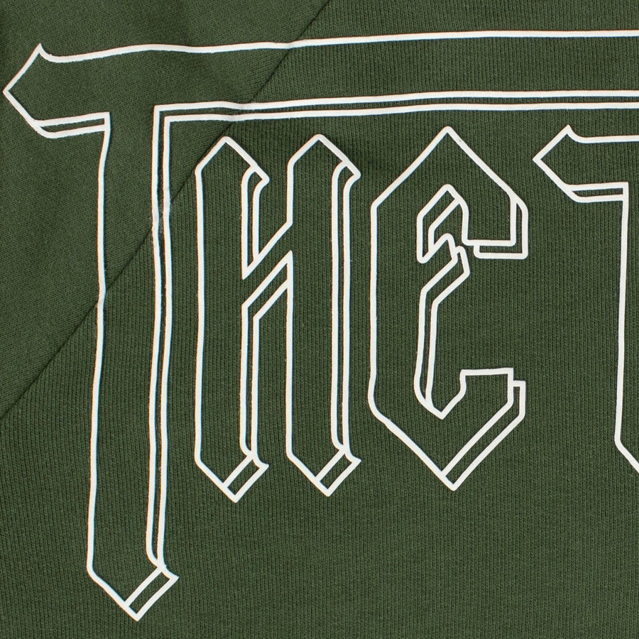 Wilon Cotton Hoodie Sweatshirt - Green