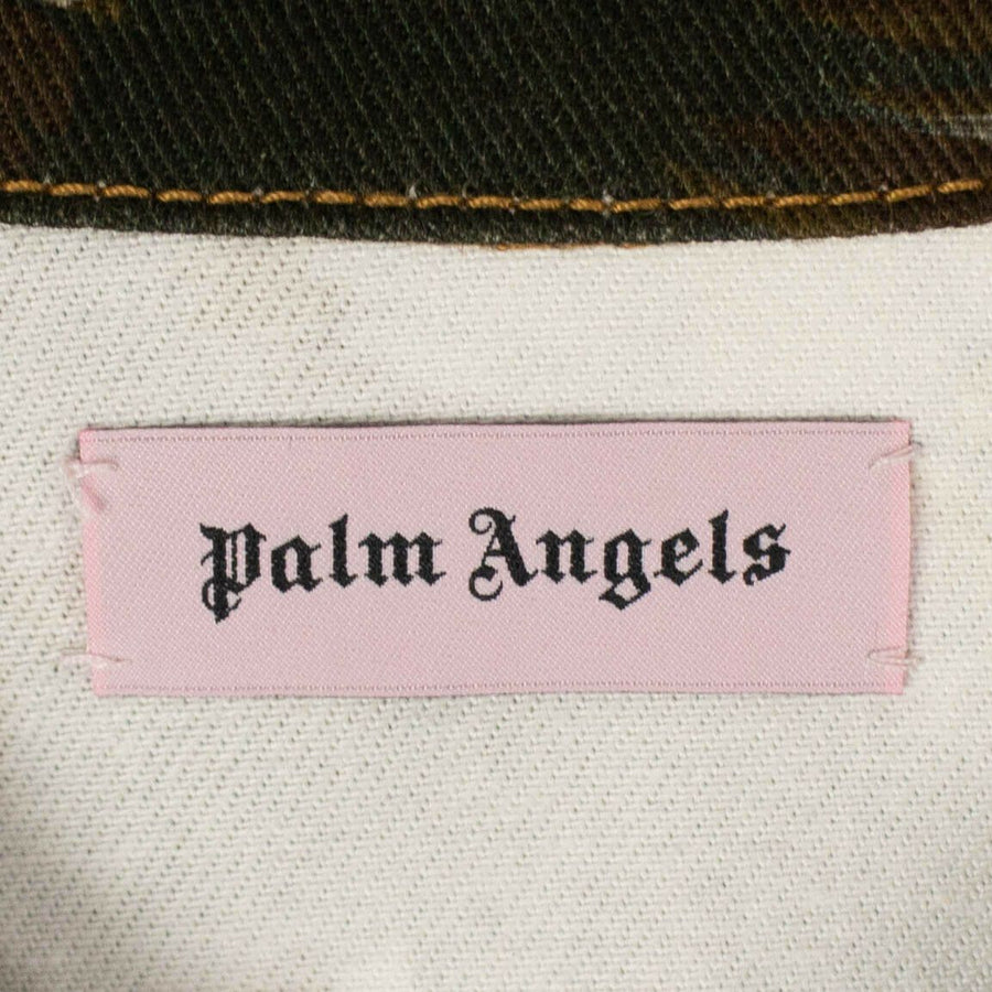 Eagle Print Cotton Denim Jacket - Multi-Color