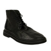Gommone Lace Up Leather Boots - Black