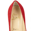 Suede Marimalus 85mm Pumps - Red
