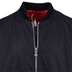 Reversible Paisley Bomber Jacket - Black / Red