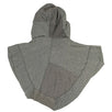 Patchmere Cropped Hoodie Poncho (O/S) - Gray