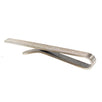 Brass Horizontal Tie Bar - Silver