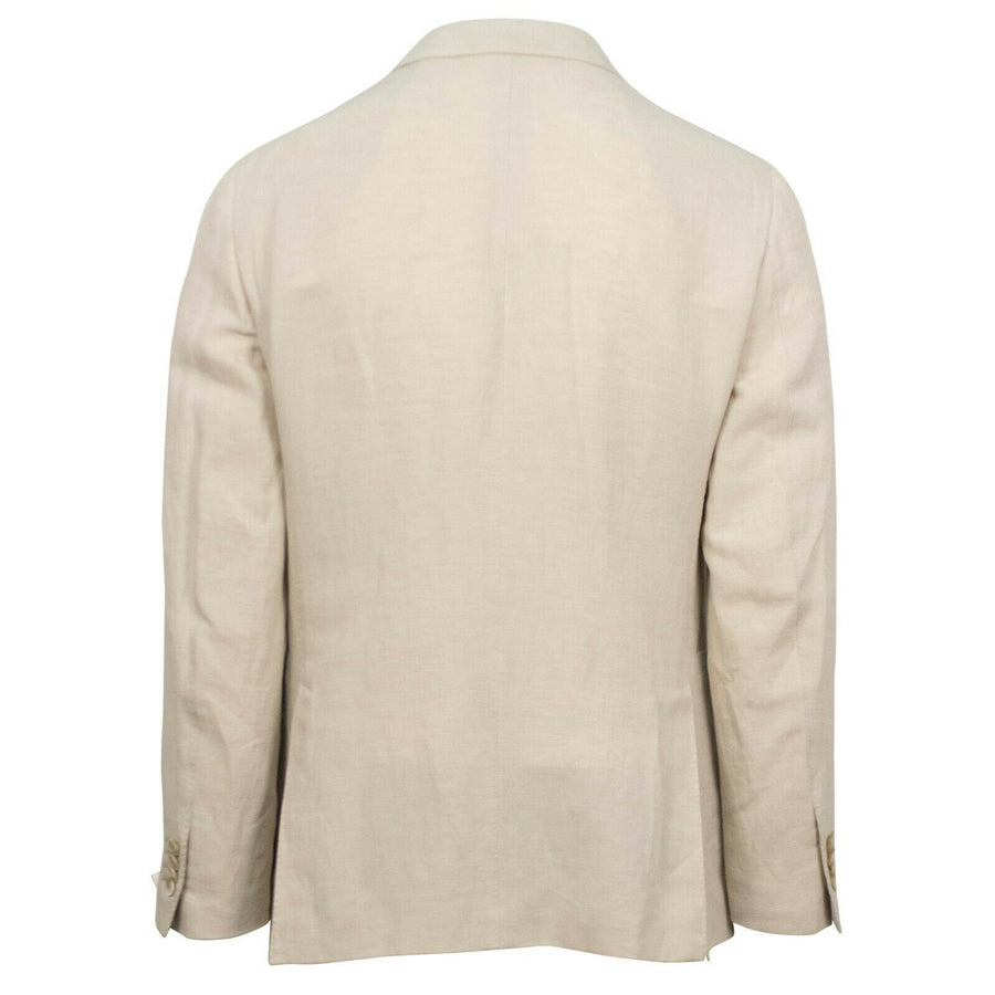 Drop 8 Linen Blend Double Breasted Sport Coat - Beige