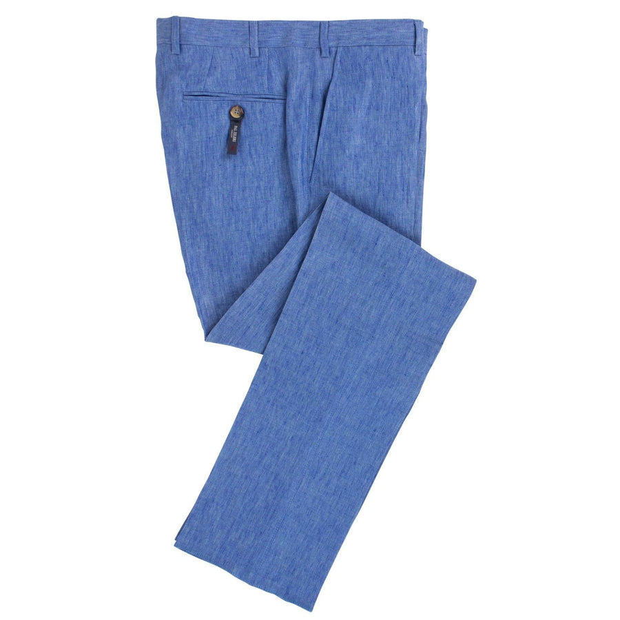 Blue Linen Pants