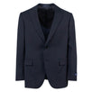Drop 4 Shadow Striped Wool Two Button Suit - Navy
