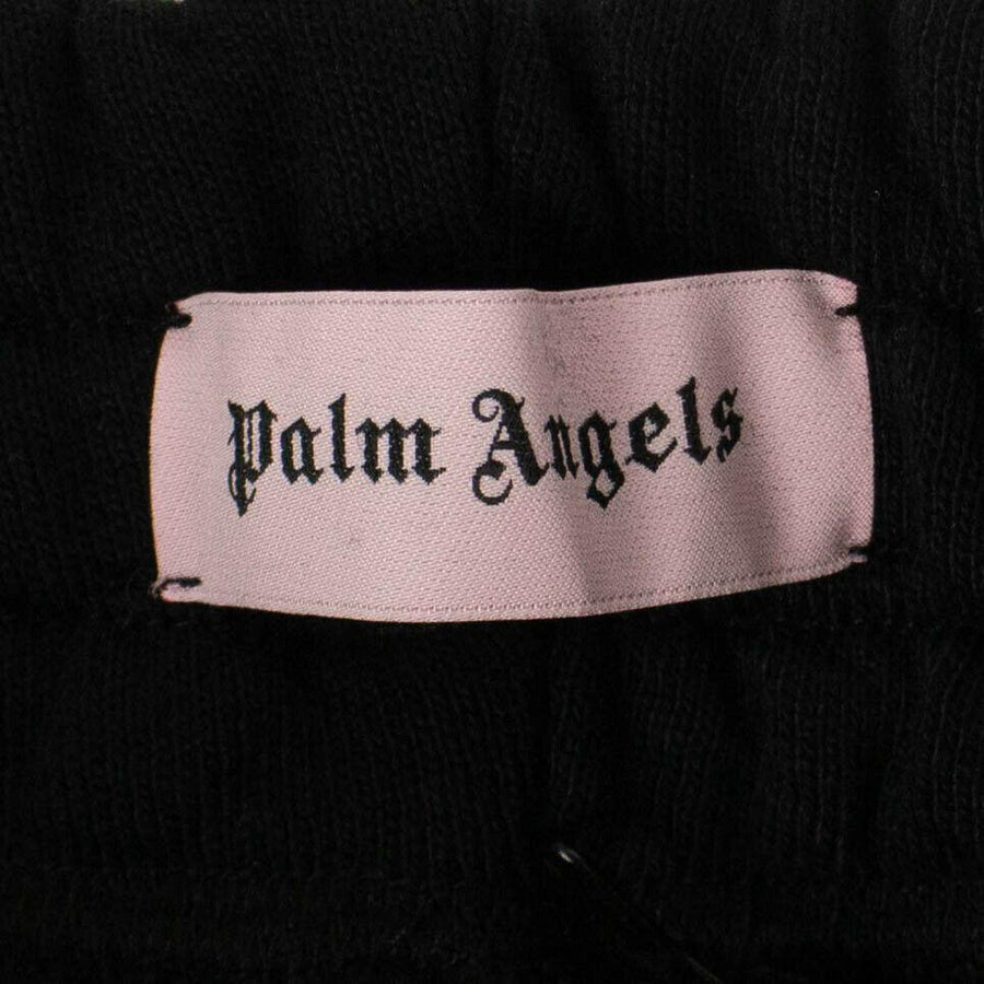 Cotton Side Tape Jogging Pants - Black