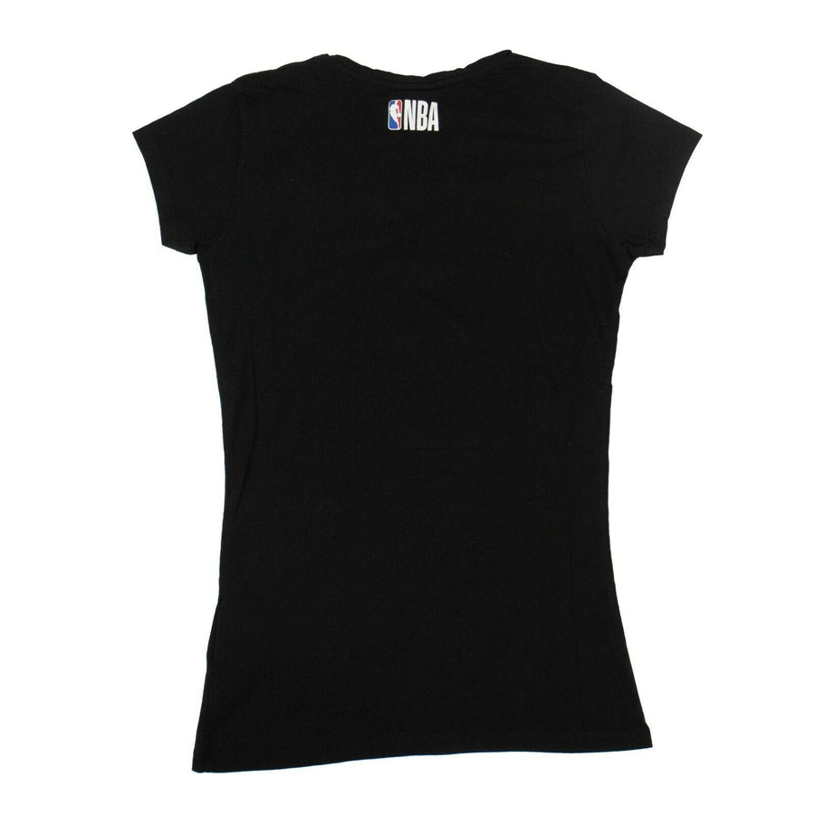Cotton 'NBA' Logo Short Sleeve T-Shirt - Black