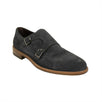 Suede 'Double Monk' Shoes - Gray