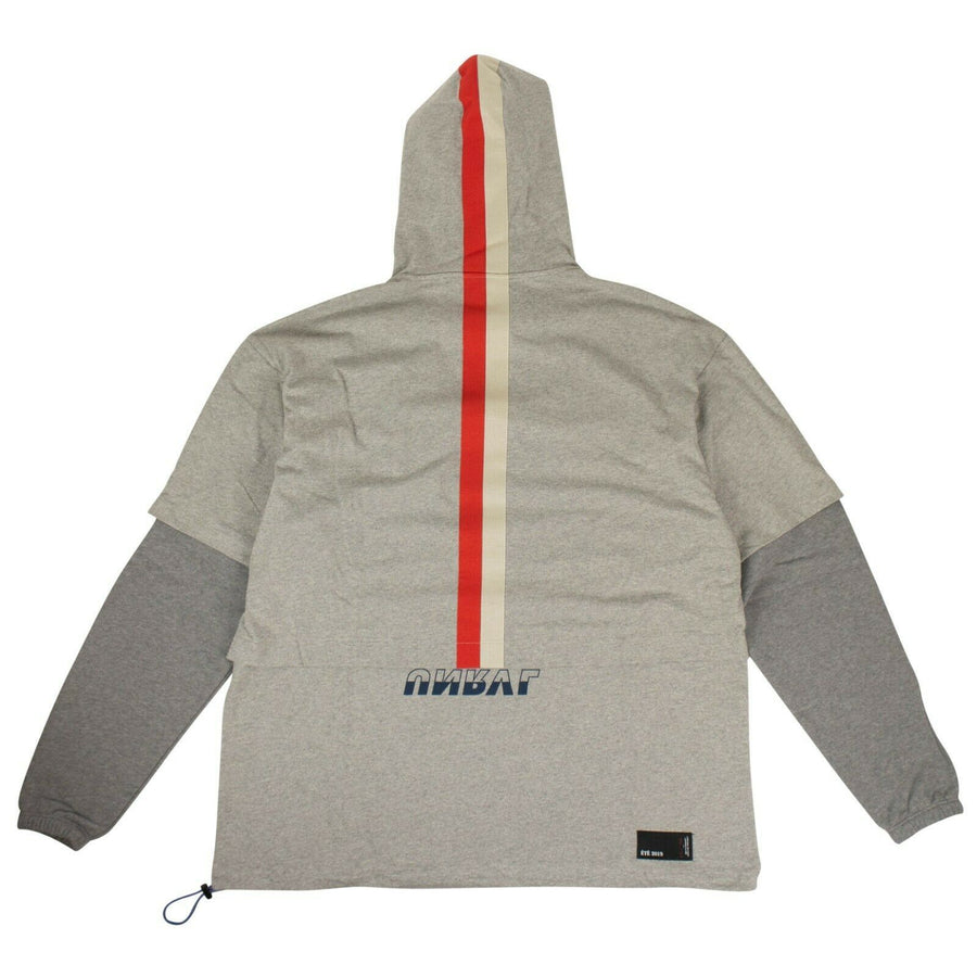 Cotton Over-Sized Sweatshirt - Heather Gray