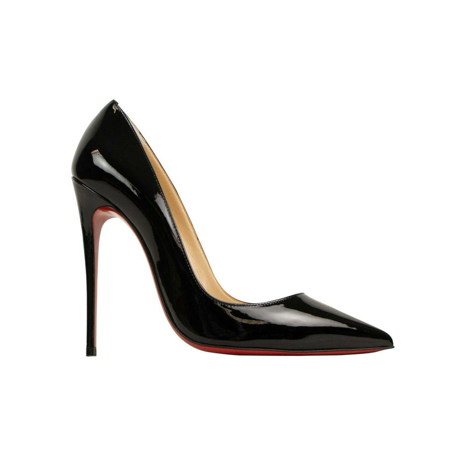 'So Kate' 120mm Leather Heels - Black