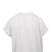 Short Sleeve Crystal Signature Cotton T-Shirt - White