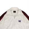 Polyester Side Striped Track Jacket - White