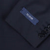 Drop 4 Shadow Striped Wool Two Button Suit - Navy